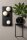 Lange Deckenlampe Glas Metall 62 cm 3-flammig wohnlich