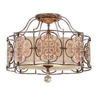 Deckenleuchte SAMEA in Bronze &Oslash;44cm Design Lampe