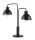 Tischlampe Metall Lesen E27 2-flammig 48 cm dekorativ