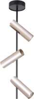 Deckenstrahler Metall Gold Schwarz verstellbar GU10