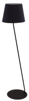 Stehlampe Schwarz Weiß blendarm E27 H:151 cm...
