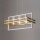 Metall Hängelampe Metall Weiß Gold E27 76 cm groß