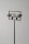 Stilvolle Stehlampe 2-flammig Metall Schwarz E27 162 cm