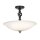 Deckenleuchte ANOUK Schwarz Wei&szlig; &Oslash;40cm Designlampe
