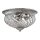 Deckenleuchte ANABELL 8 Nickel &Oslash;41cm Design Lampe