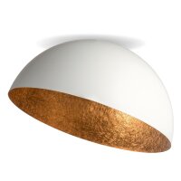 Deckenleuchte Kupfer Weiß klein Ø35 cm E27...