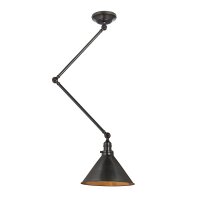 Deckenleuchte ISMENE in Bronze kürzbar Ø30cm...