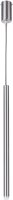 Moderne Pendelleuchte Silber Zylinder G9 &Oslash;5 cm rund