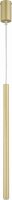 Kleine Pendelleuchte Gold Zylinder Metall B:5 cm G9