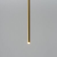 Kleine Pendelleuchte Gold Zylinder Metall B:5 cm G9