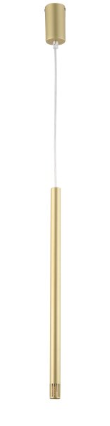 Moderne Hängelampe Gold Zylinder Modern Ø5 cm rund G9