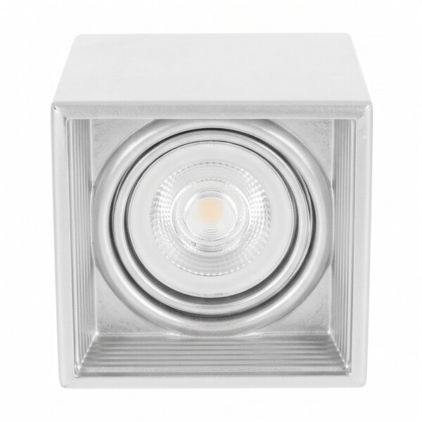 Deckenspot eckig GU10 Weiß Metall Modern DOWNLIGHT