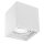 Deckenspot eckig GU10 Wei&szlig; Metall Modern DOWNLIGHT