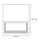 Deckenspot eckig GU10 Weiß Metall Modern DOWNLIGHT