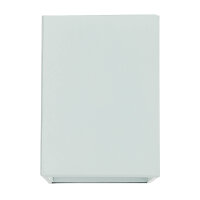 Deckenspot GU10 Weiß Metall eckig 11,5 cm breit...