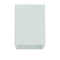 Spot Lampe Aufputz Weiß GU10 Metall 12,5 cm hoch