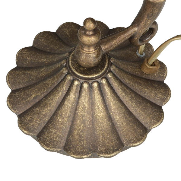 Premium Tischleuchte Putte in Bronze