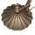 Premium Tischleuchte Putte in Bronze