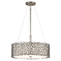 Deckenleuchte RINA in Zinn Ø46cm Design Lampe