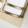 Wandleuchte 2x E27 in Messing Creme Glas Metall SHOJI
