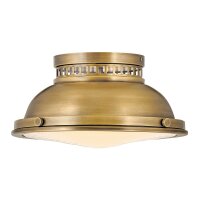 Deckenlampe Messing antik 2x E27 &Oslash; 32 cm...