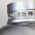 Deckenleuchte Industrial E27 Ø 32 cm rund Chrom Glas Metall