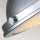 Deckenleuchte Industrial E27 Ø 32 cm rund Chrom Glas Metall
