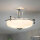 LED Deckenleuchte Bad satiniertes Glas blendarm IP44
