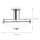 LED Deckenleuchte Bad satiniertes Glas blendarm IP44