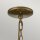 Außenlampe IP44 D: 30,5 cm E27 in Messing antik Vintage
