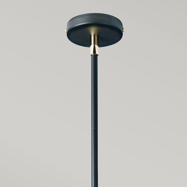 Deckenlampe 5-flammig E27 höhenverstellbar blendarm