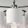 Deckenlampe 5-flammig E27 höhenverstellbar blendarm