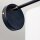Wandlampe Schwarz Weiß Nickel poliert E27 Stoff Metall