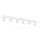 Deckenspot Metall Schwarz verstellbar 127 cm lang