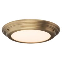 LED Deckenleuchte Bad ANISA Messing &Oslash;36cm Lampe