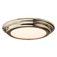 LED Deckenleuchte ANISA Bad in Messing IP54 &Oslash;36cm