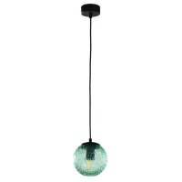 Hängelampe Schwarz Grün G9 Modern Glas Metall...
