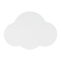Kinderzimmerleuchte Wand Wei&szlig; 2x G9 Metall Wolke...
