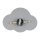Kinderzimmerlampe Wand 2x G9 Grau Metall blendarm WOLKI