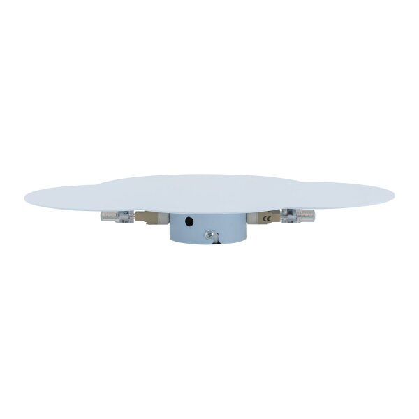 Wandleuchte Kinderzimmer Wolke 2x G9 Hellblau Metall