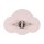 Kinderzimmerleuchte Wand Rosa Wolke 2x G9 Metall WOLKI