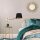 Wandlampe Schlafzimmer Schwenkarm Schalter E27 Gold Schwarz