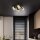 Deckenspot Metall 4-flammig GU10 Schwarz Gold BRIONY