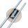LED Wandlampe indirekt 3000 K Schwarz Natur Metall Holz Modern