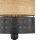 Tischleuchte Schwarz Natur E27 40 cm Modern CANTU