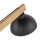 Schreibtischlampe Holz Metall 52 cm verstellbar Junges Wohnen