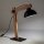 Schreibtischlampe Holz Metall 52 cm verstellbar Junges Wohnen