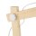 Schreibtischlampe verstellbar 52 cm Holz Metall E27