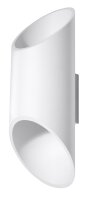 Wandlampe Up &amp; Down Spot Wei&szlig; H:30cm...
