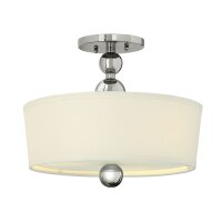 Deckenleuchte ROMINA in Nickel 3-flmg &Oslash;38cm Lampe